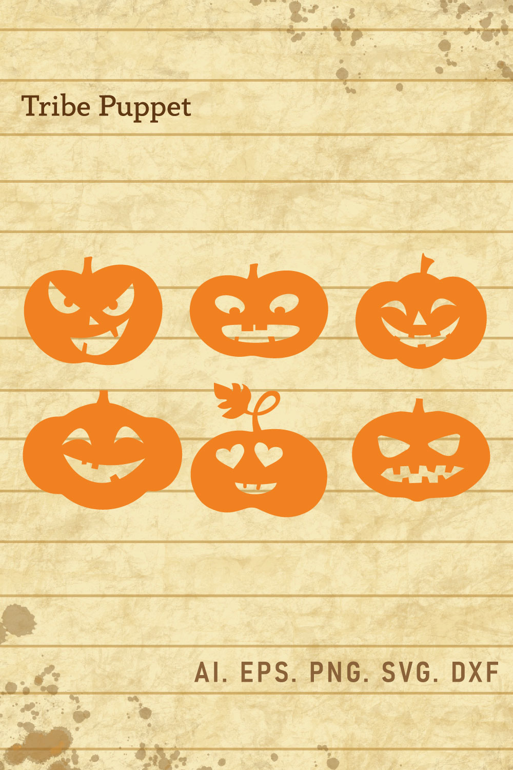 Halloween Pumpkin 02 pinterest preview image.
