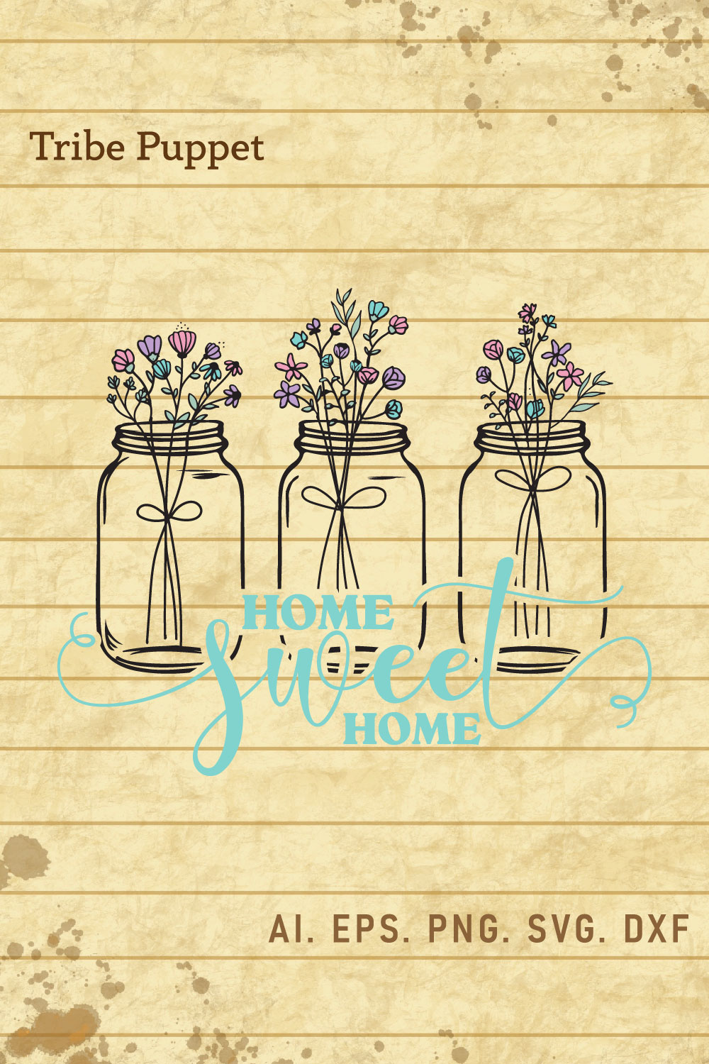 Home Sweet Home pinterest preview image.