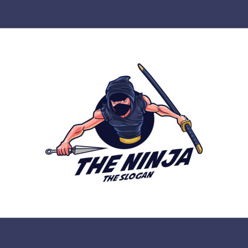 The Ninja Esport Logo Design cover image.