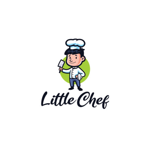 Little Chef Character LogoDesign cover image.