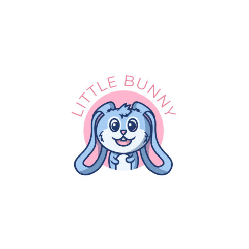 Little Bunny Mascot Logo cover image.