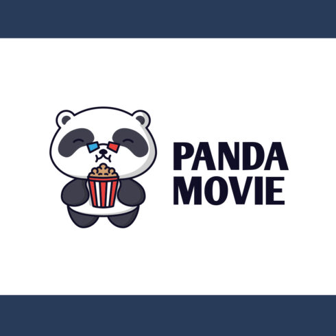 Panda Movie Logo Design cover image.