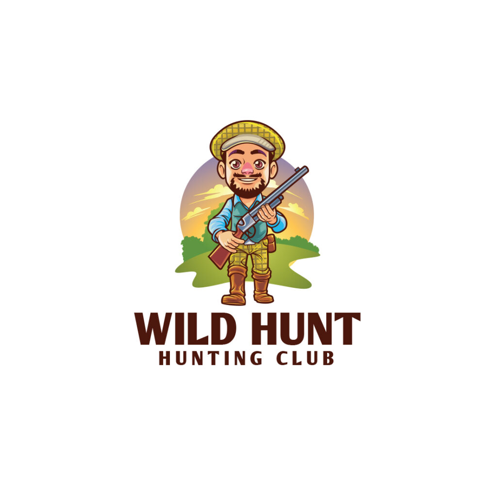 Hunt Club Logo Design - MasterBundles