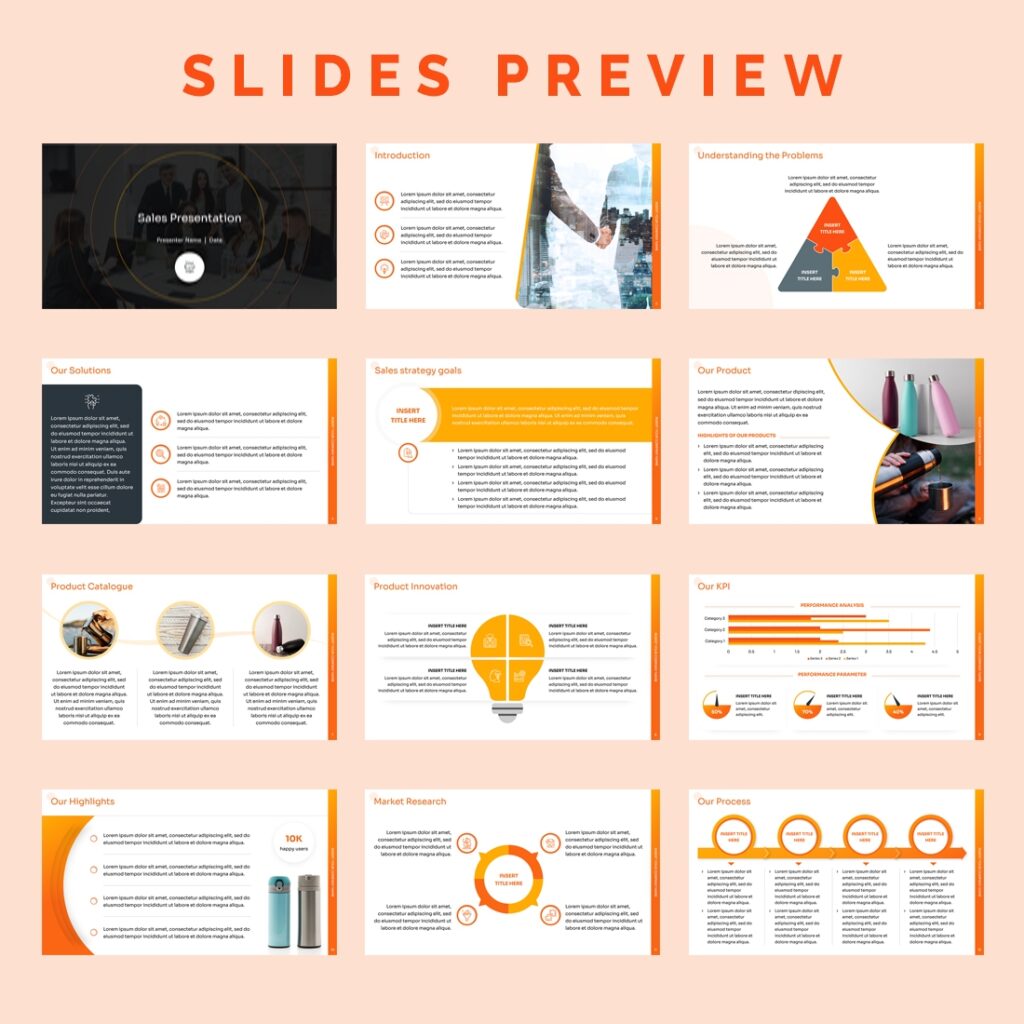 Sales Presentation, Sales pitch, Proposal Presentation MasterBundles