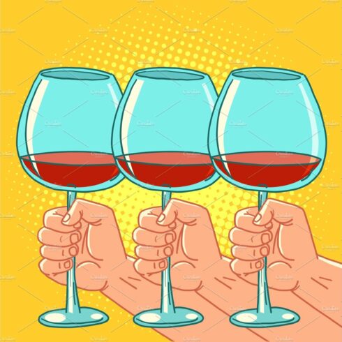 glass of red wine cover image.