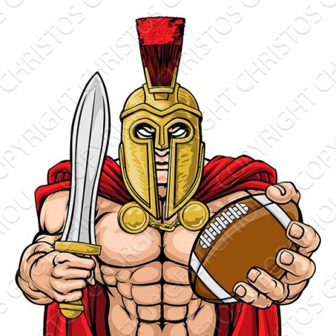 Spartan Trojan American Football cover image.