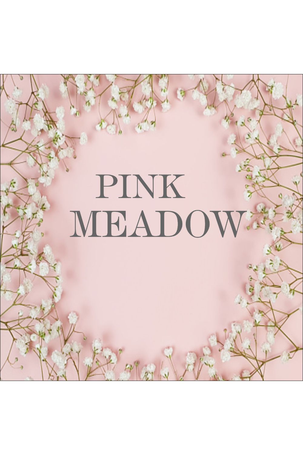 Pink meadow flower pinterest preview image.