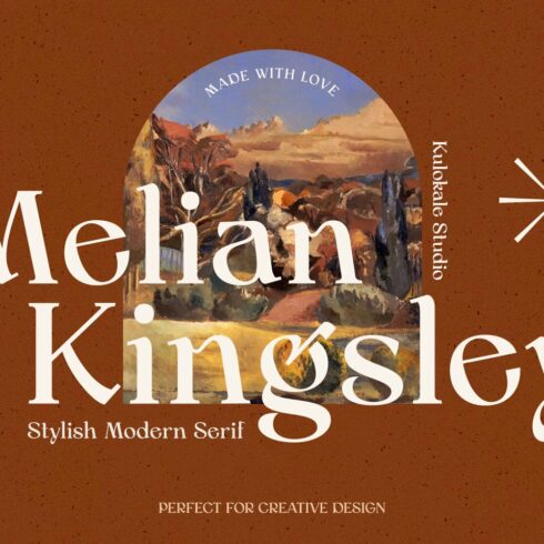 Melian Kingsley - Modern Serif cover image.