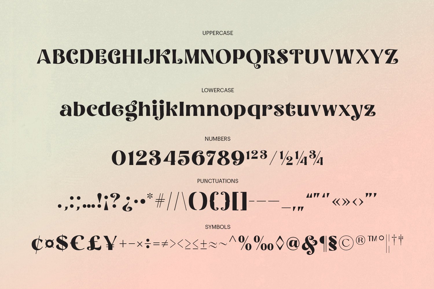 mellsony characters modern swirly font branding logo 791