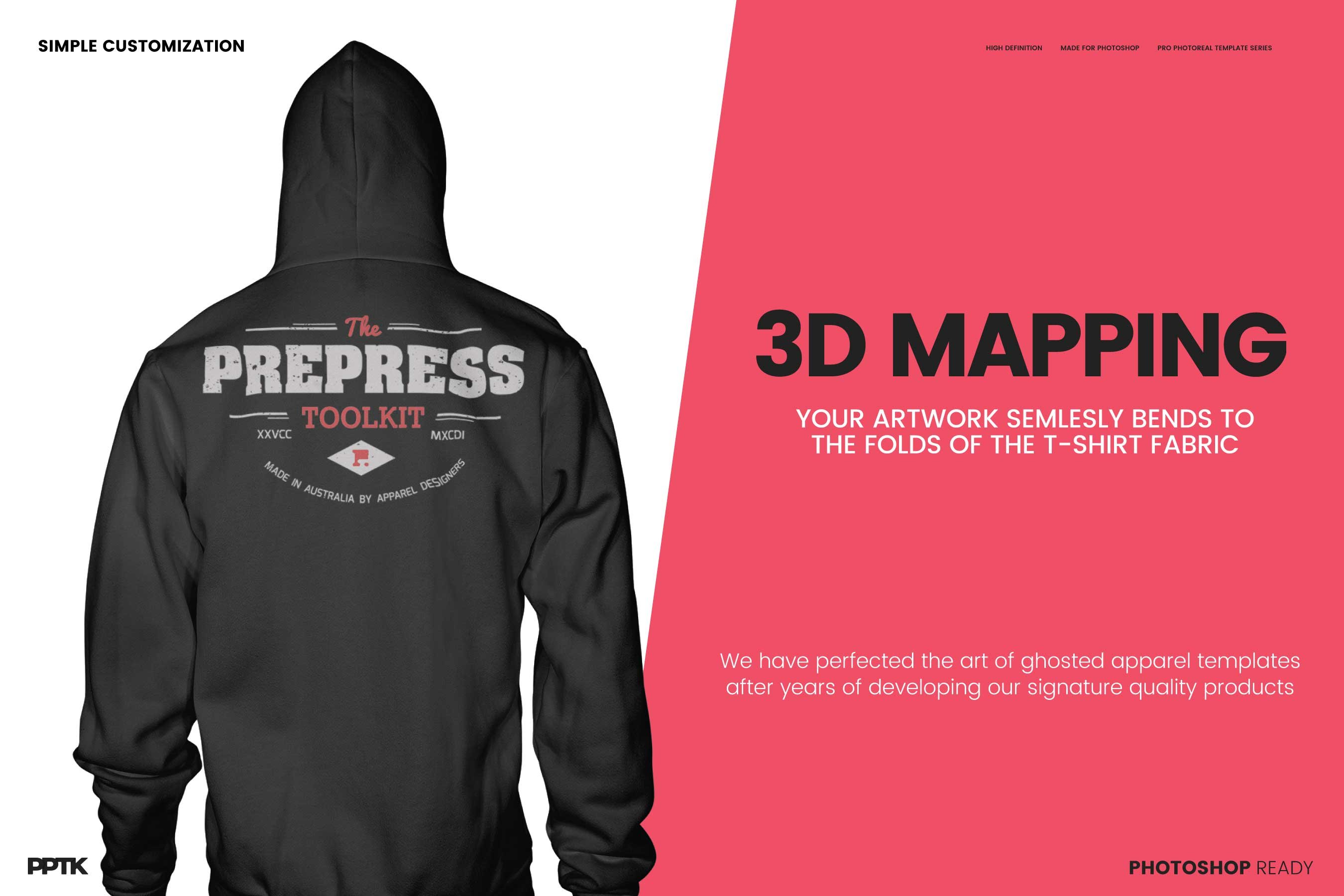 mens zip hood ghosted photoshop template cm 06 344
