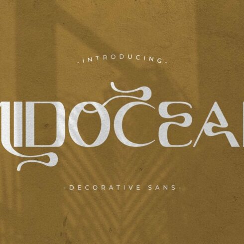 Midocean - Decorative Sans Font cover image.