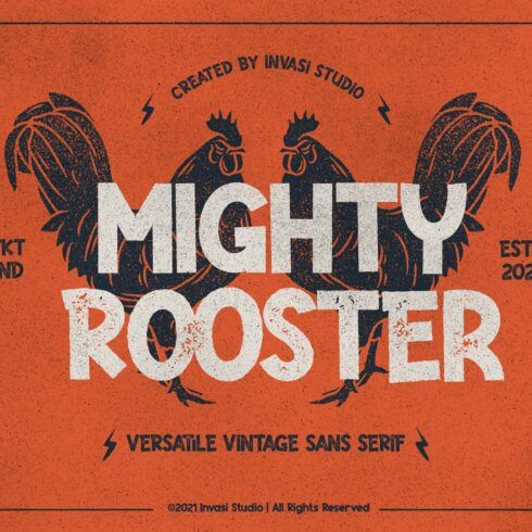 Mighty Rooster - Versatile Vintage cover image.