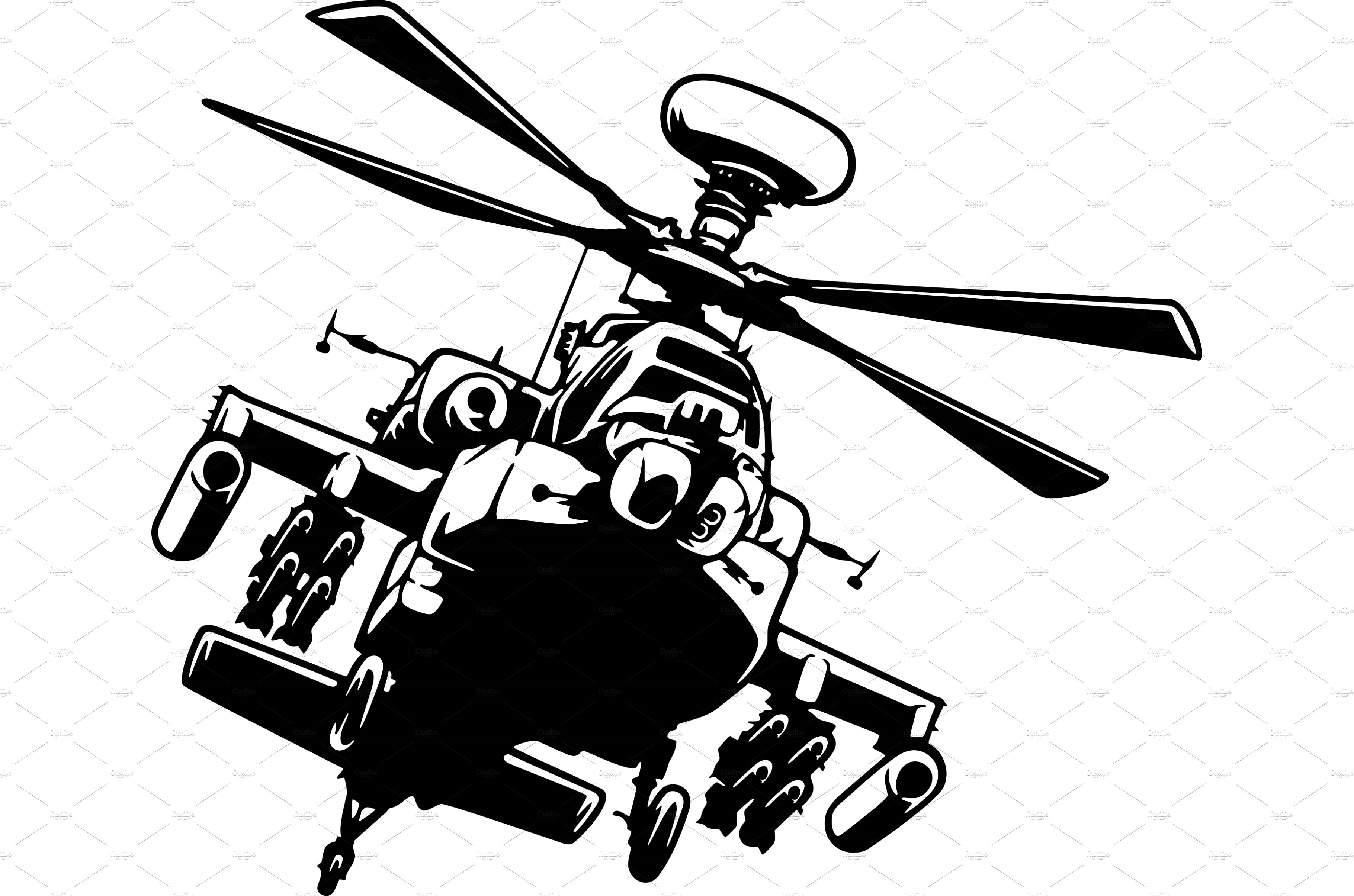 Military Helicopter Stock Illustration - Download Image Now - Military  Helicopter, Icon Symbol, Illustration - iStock