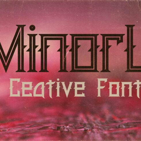 Minoru Font cover image.
