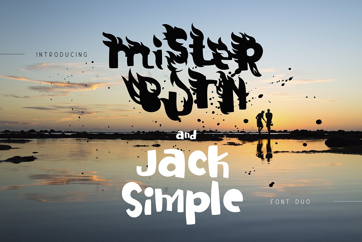 Mister Burn and Jack Simple cover image.