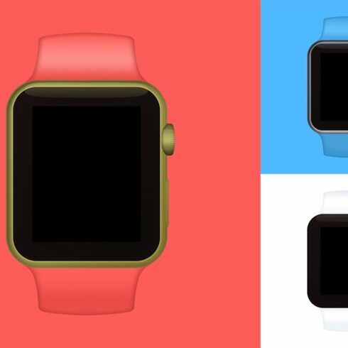 Minimus Apple Watch Mockups cover image.