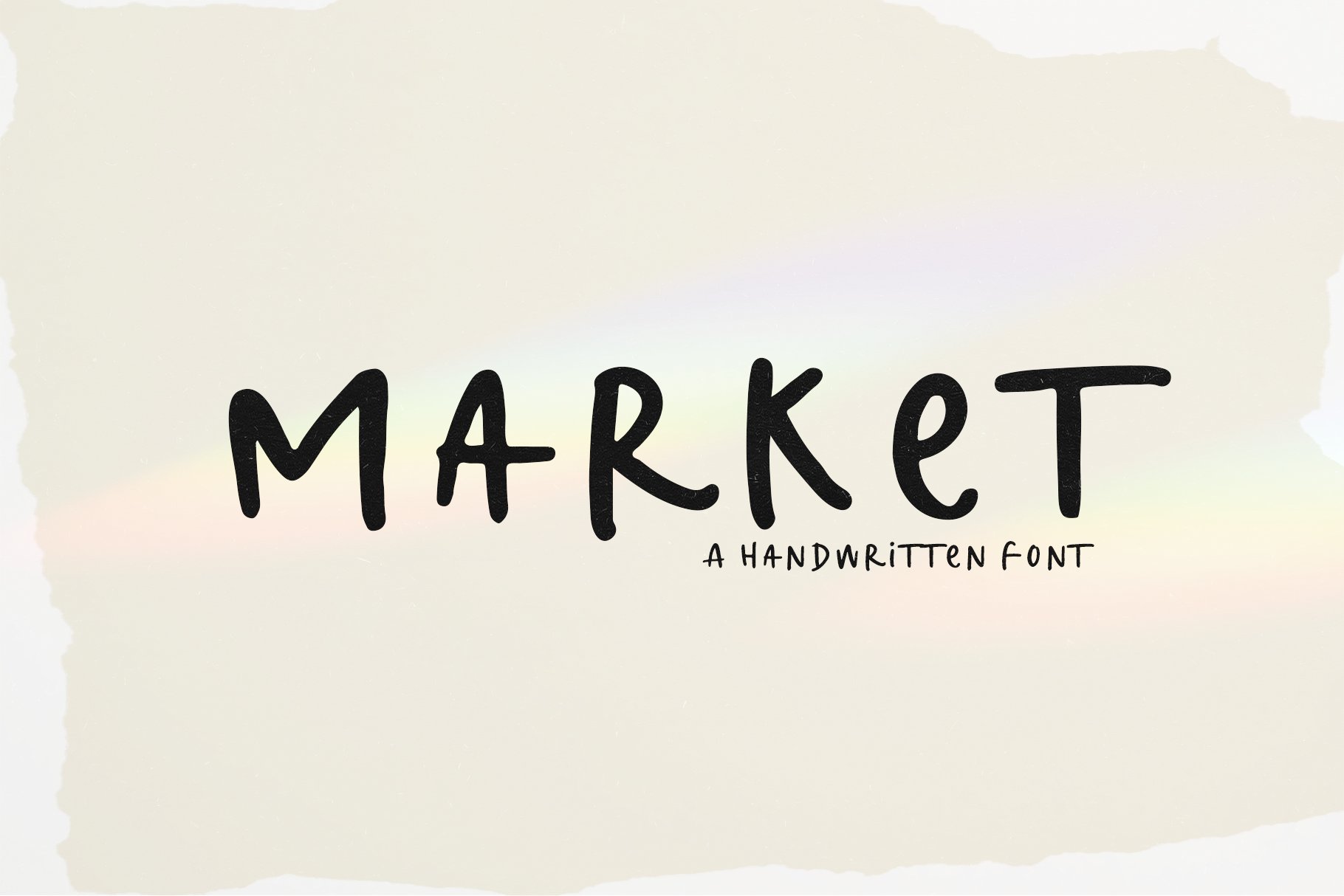 Market | Handwritten Font cover image.