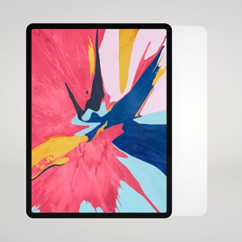Apple iPad Pro 2018 Mockup 5K cover image.