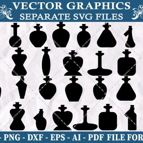 magic potion SVG vector design cover image.