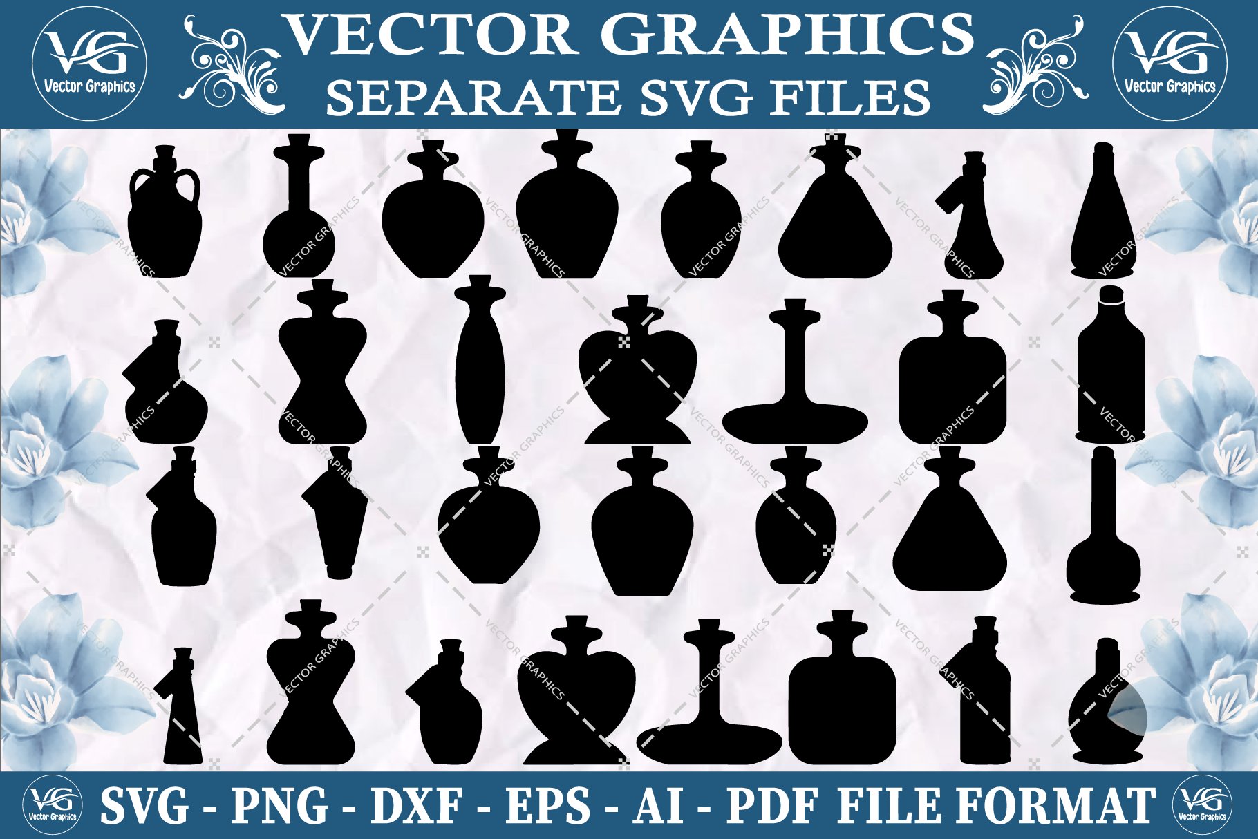 magic potion SVG vector design cover image.
