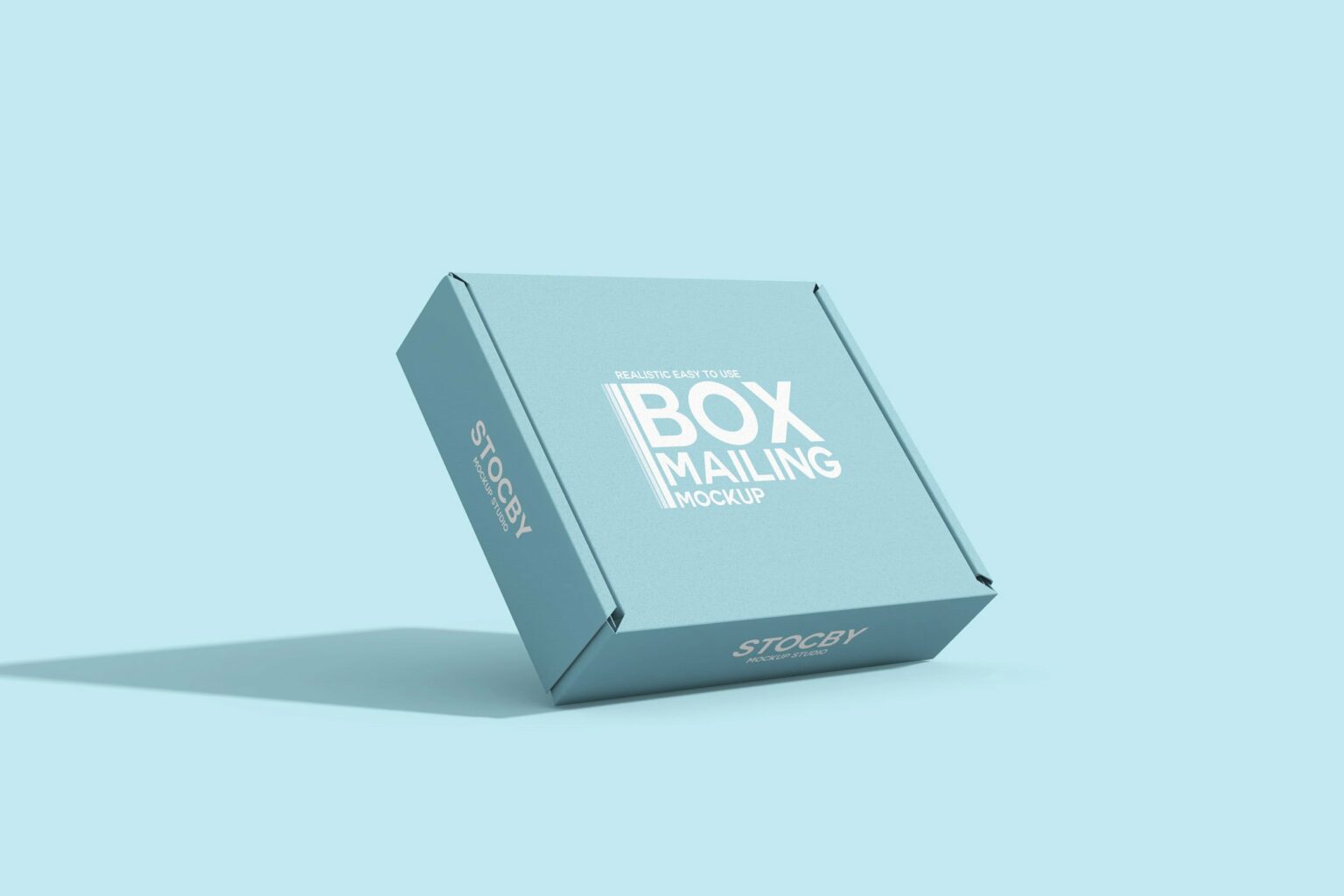 Mailing Box Mockup Set Masterbundles