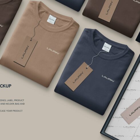 Apparel Brand Mockup Kit cover image.