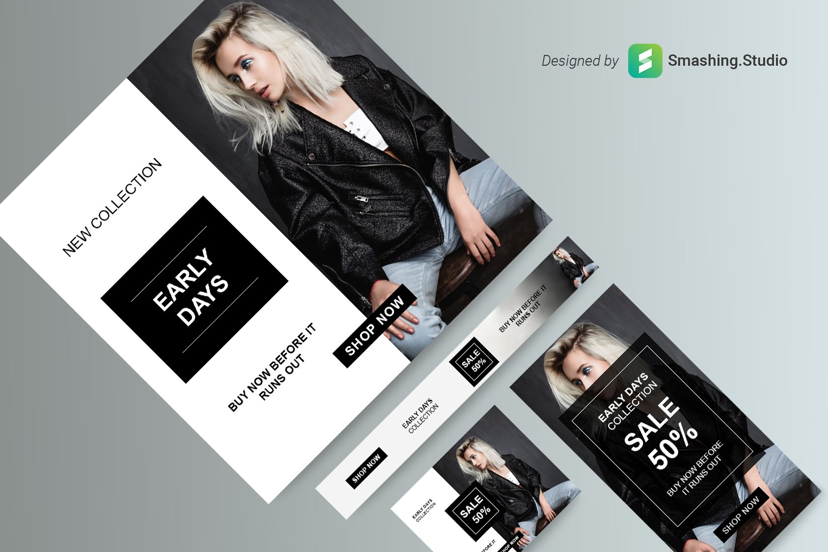 Fashion Web Banner Set cover image.