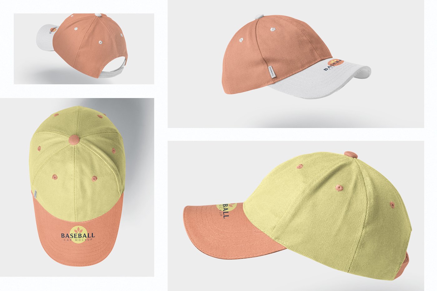 Baseball Cap Mockup preview image.