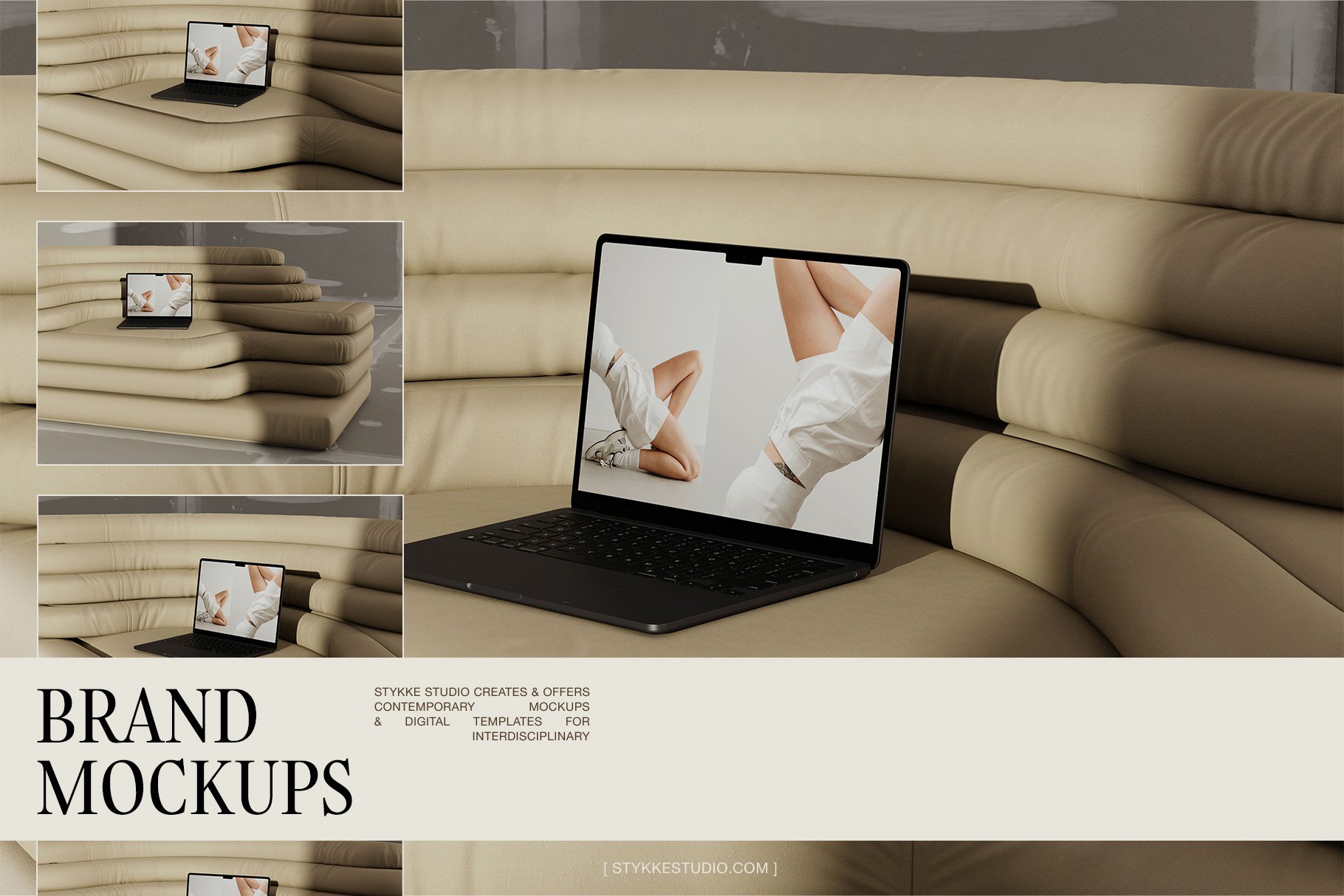 MacBook Mockup | Modern Studio preview image.
