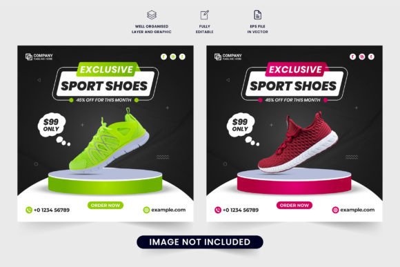 modern shoe business promotion vector graphics 41289071 1 1 580x387 347