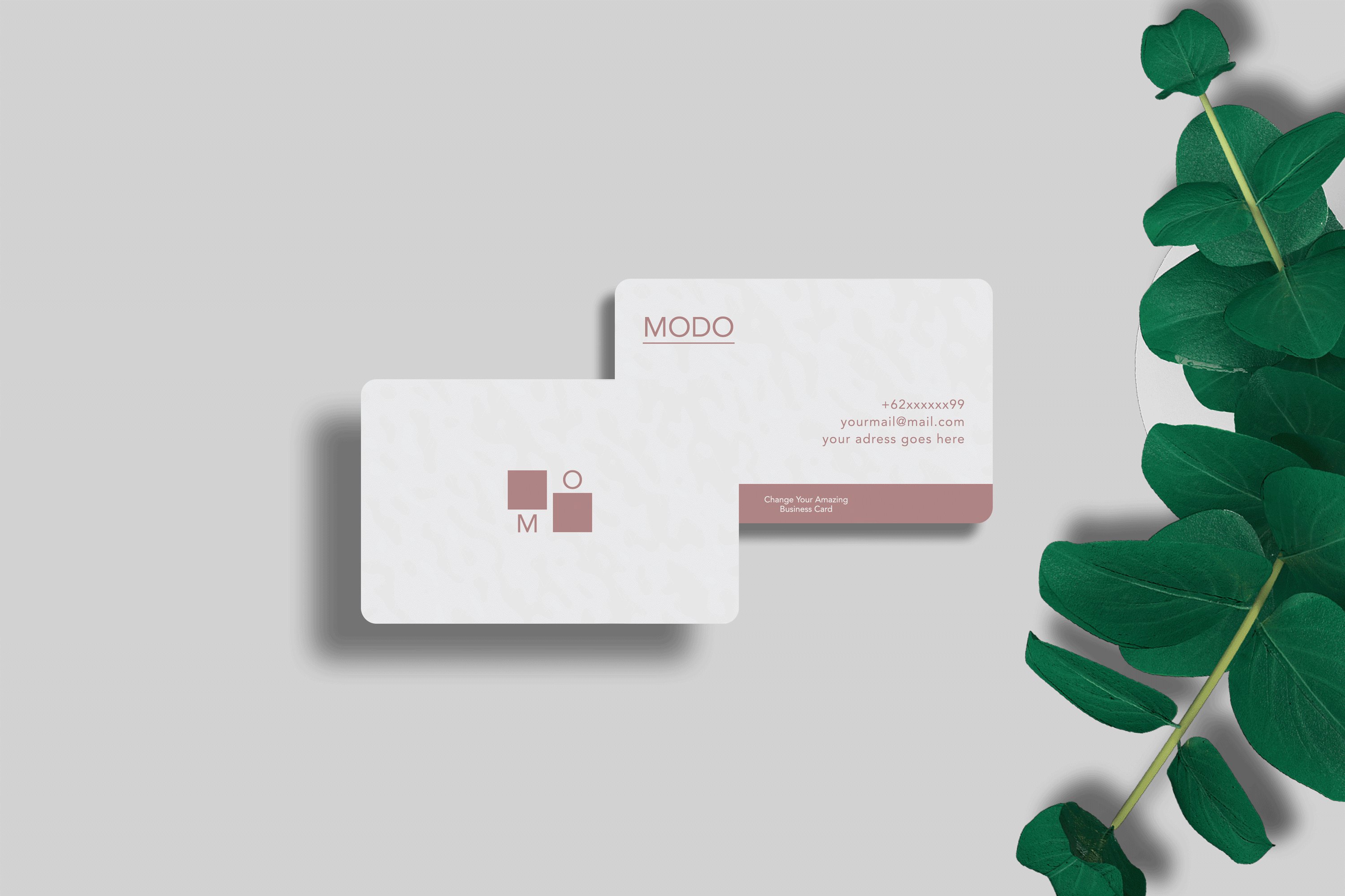 Modo - Business Card Scene Creator preview image.