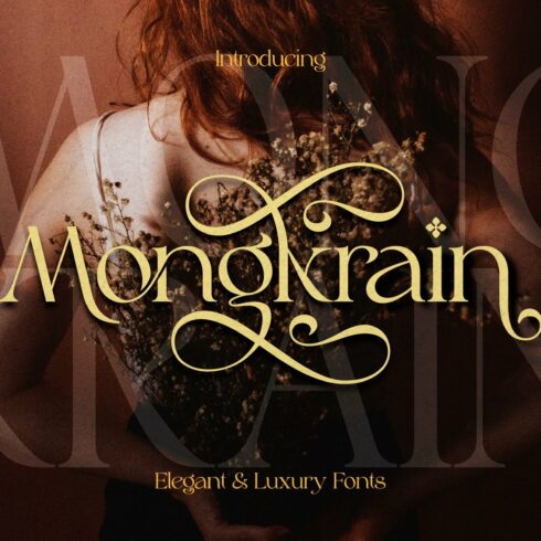 Mongkrain - Elegant Luxury Font cover image.