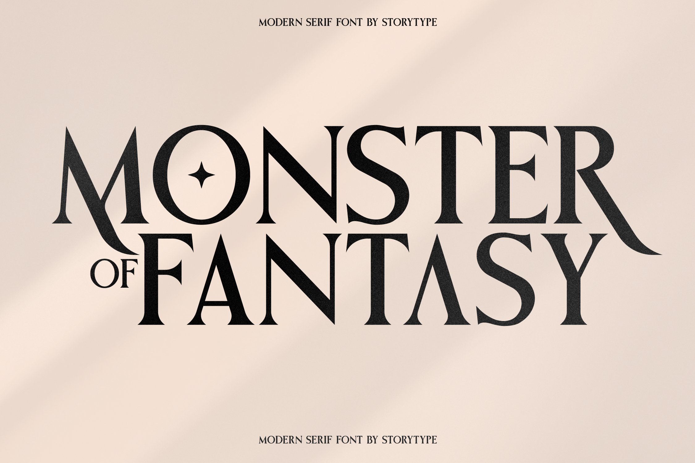 Monster Of Fantasy Modern Serif Font cover image.