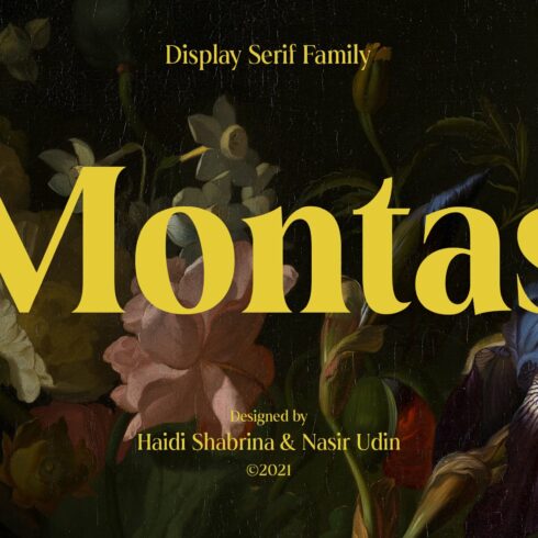 Montas - 7 Fonts cover image.
