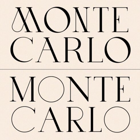 MONTE~CARLO Caps Font cover image.