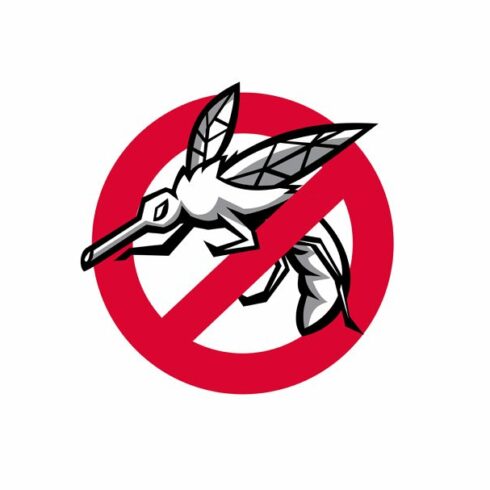Stop Mosquito Sign Mascot cover image.