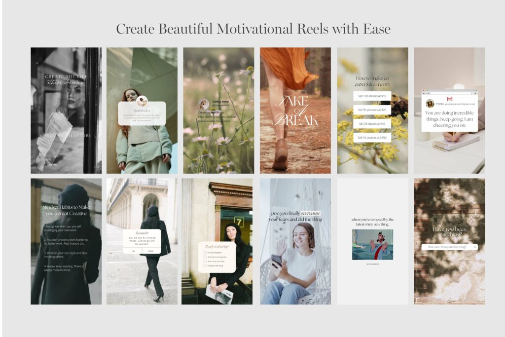 Instagram Quote Reels Templates MasterBundles