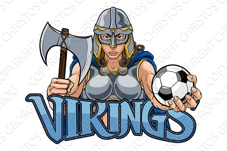 Viking Trojan Celtic Knight Soccer cover image.