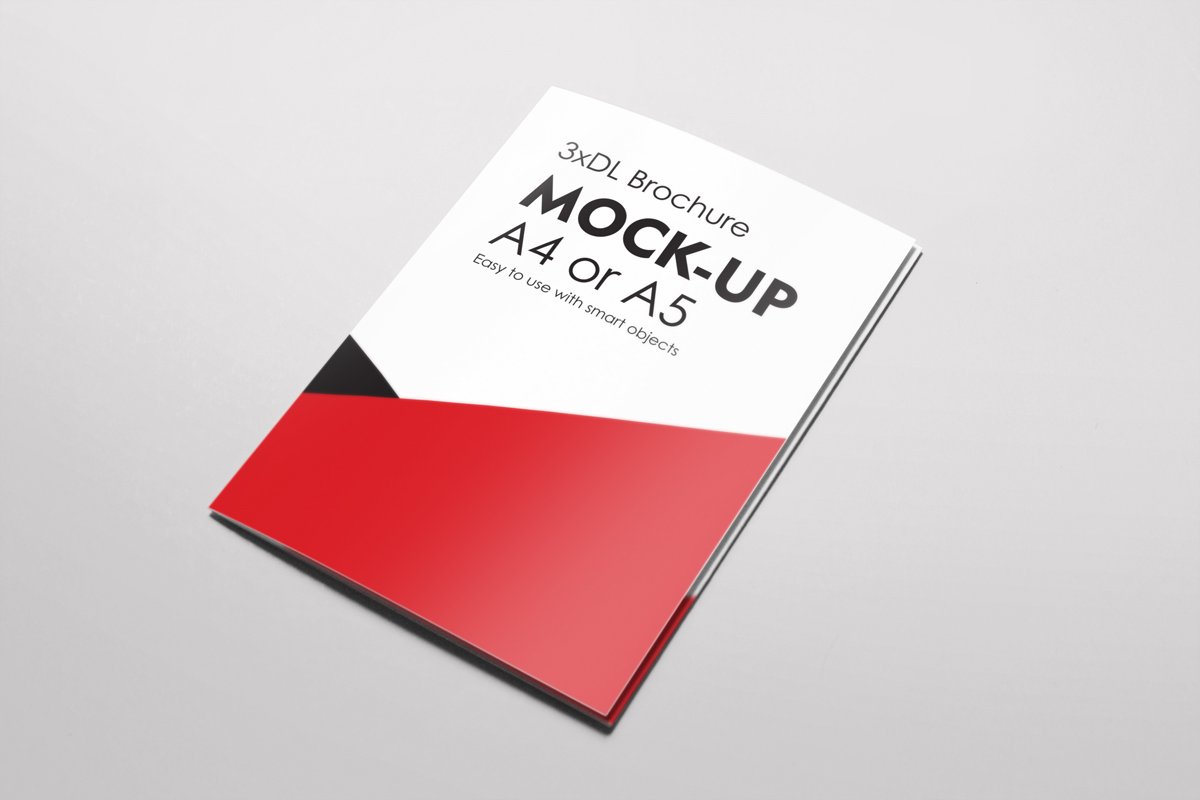 A4 or A5 Trifold Mockups preview image.