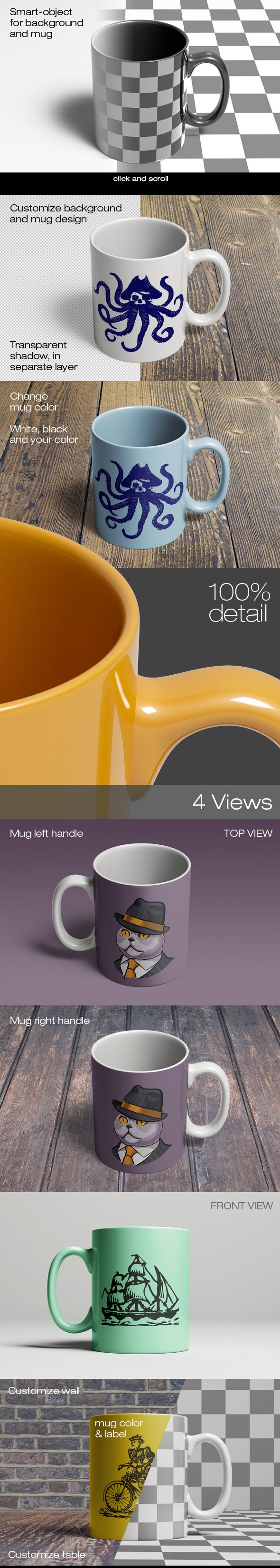 Mug Mock-Up preview image.