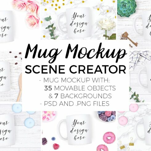 Mug Mockup Scene Creator cover image.