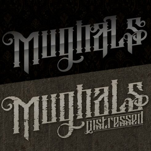 Mughals Font Family cover image.