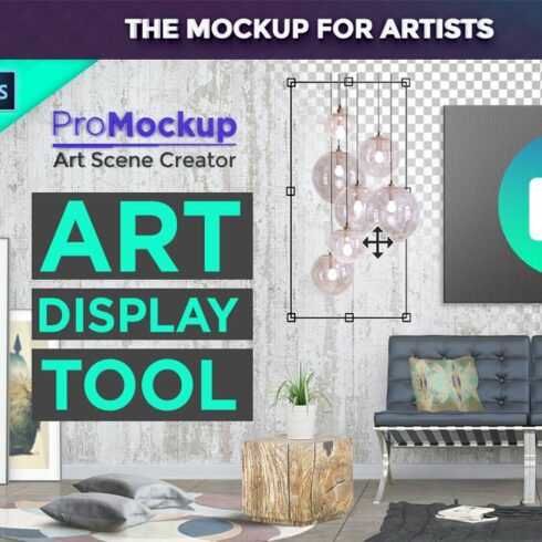 Pro Mockup - Art Scene Creator cover image.