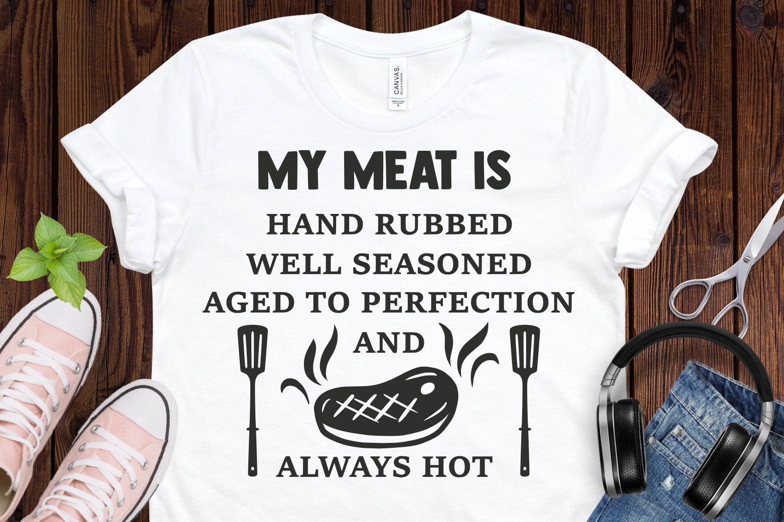 my meat is hand rubbed well seasoned aged to perfection and always hot 1 407