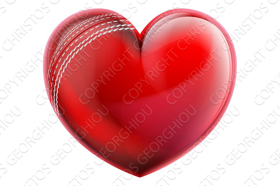 Heart Shape Cricket Ball cover image.