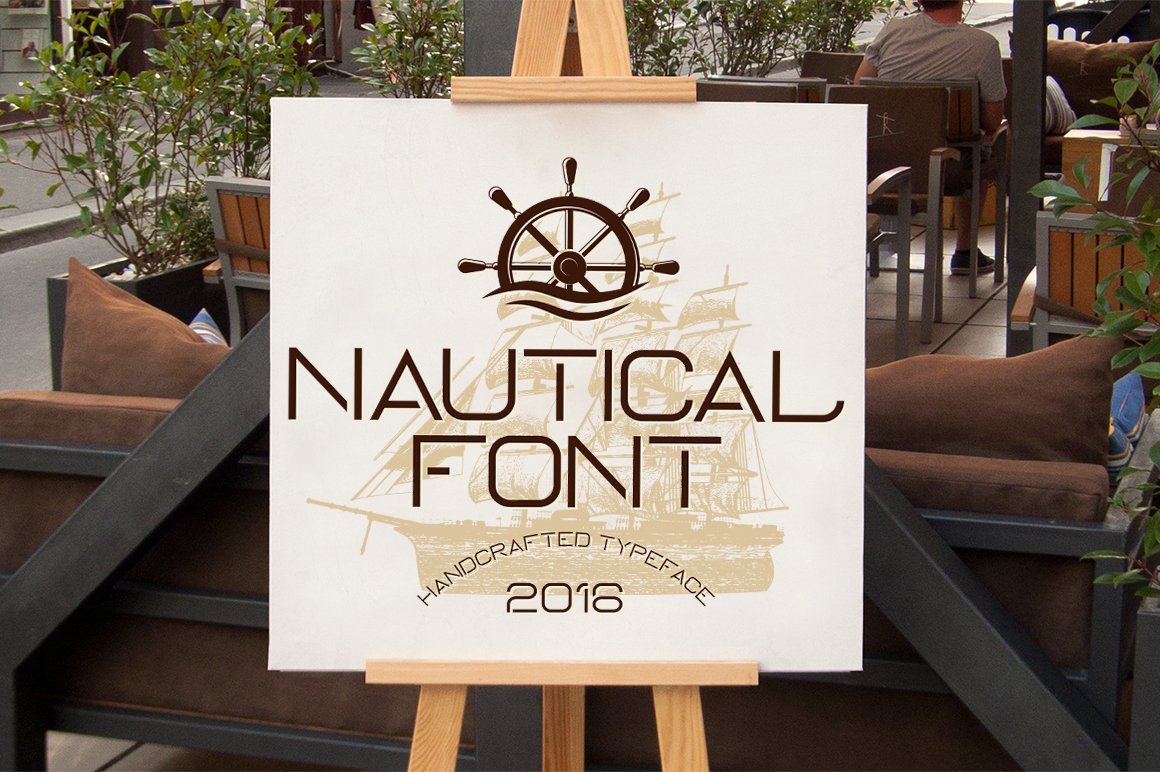 Nautical Typeface cover image.