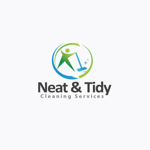 Neat and Tidy Cleaning Logo cover image.