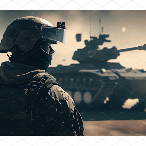 Tanks on battlefield cover image.