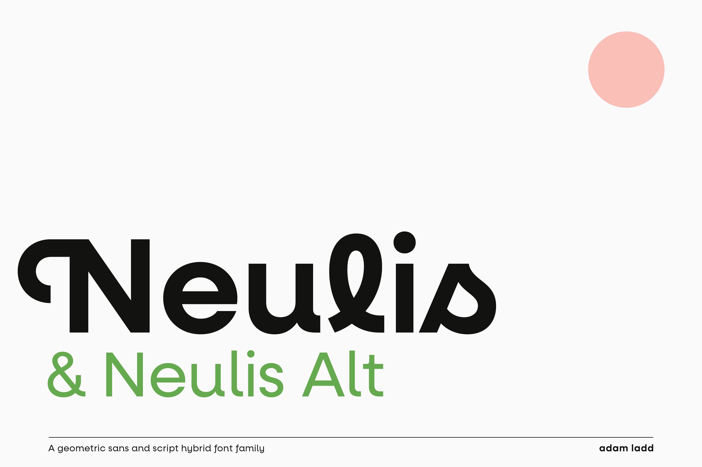 Neulis Font Family cover image.