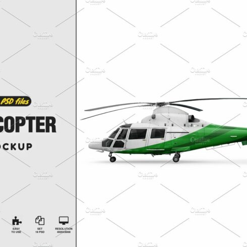 Helicopter Mockup cover image.